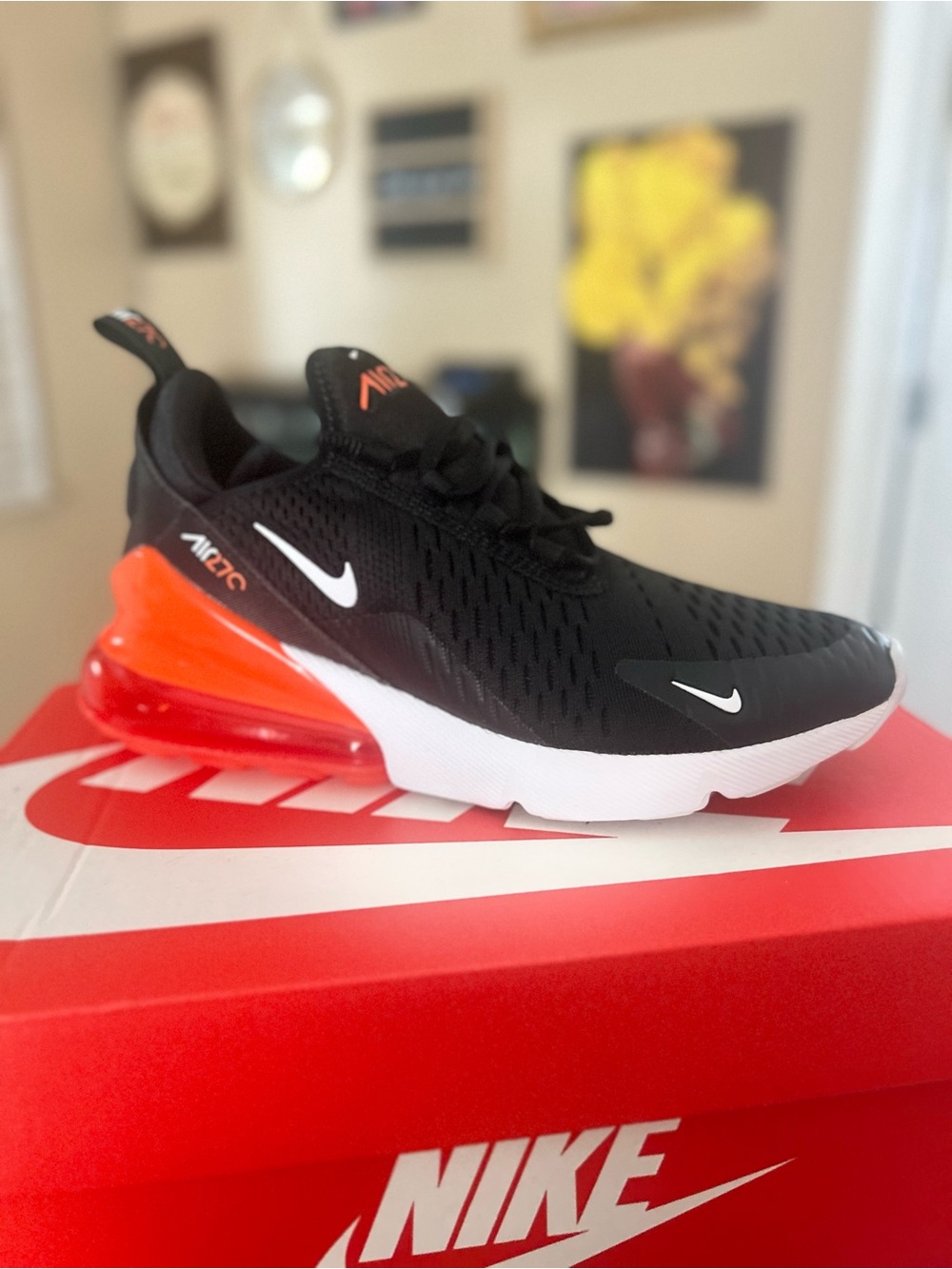 Nike Kids Air Max 270 - Black/Red/White
